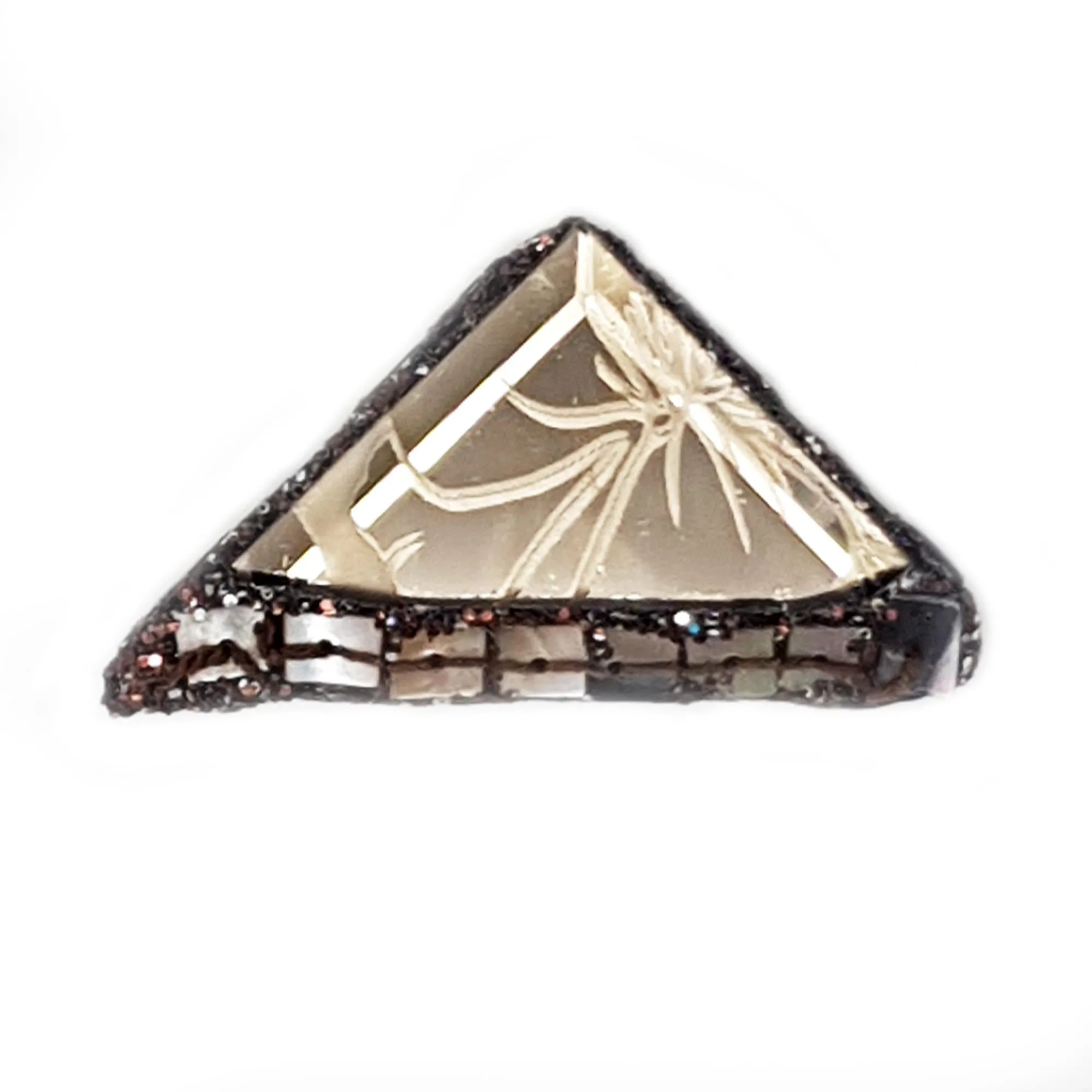 Bluetooth-enabled BROOCH TRIANGLE High-security