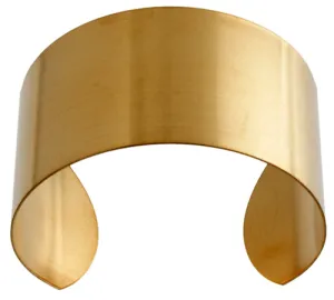 Brass Cuff Bracelets Flat Band