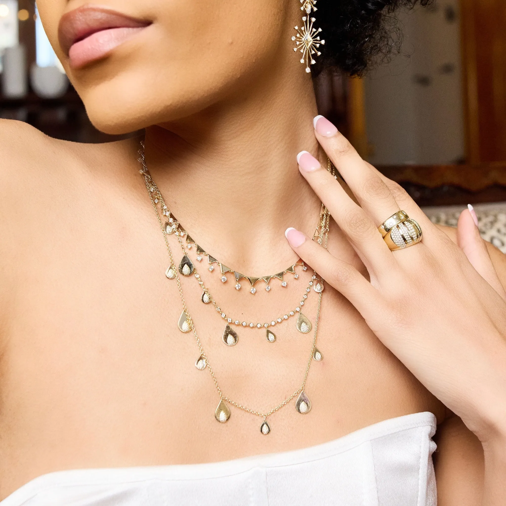 Bubble Stack Ring
