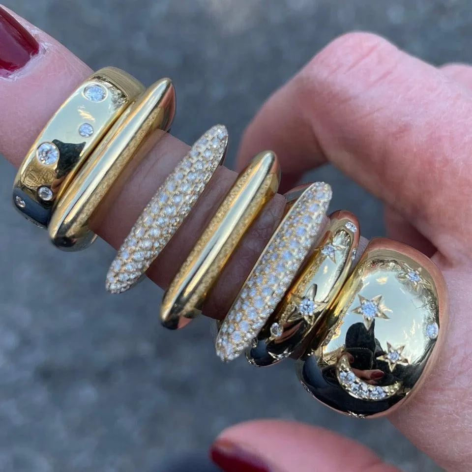 Bubble Stack Ring
