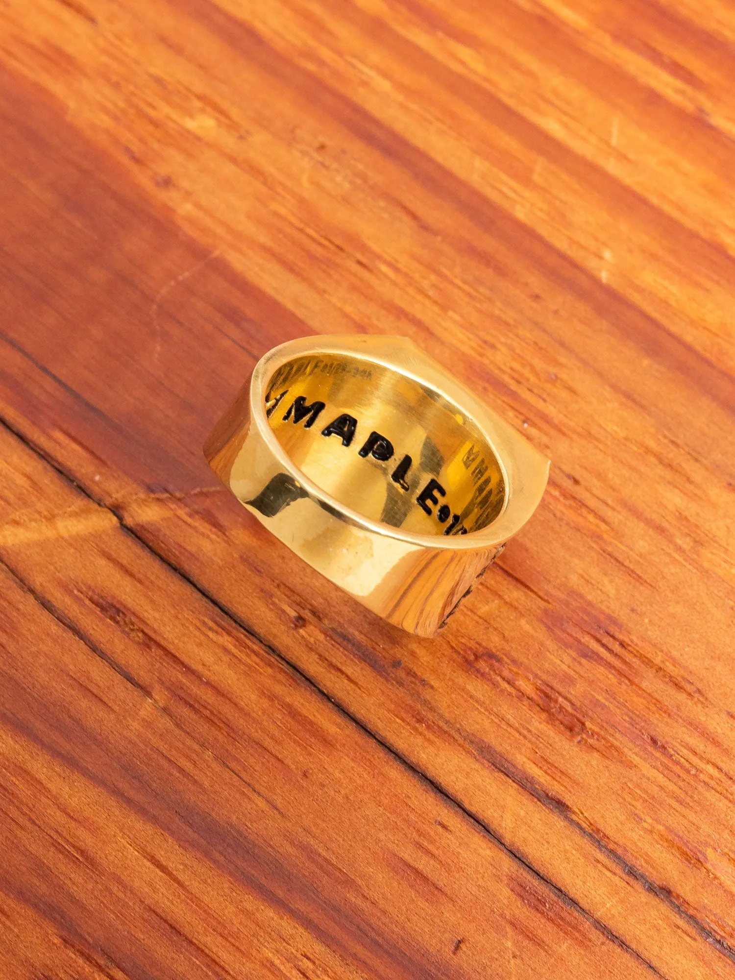 Buick Ring in Gold/Tiger Eye