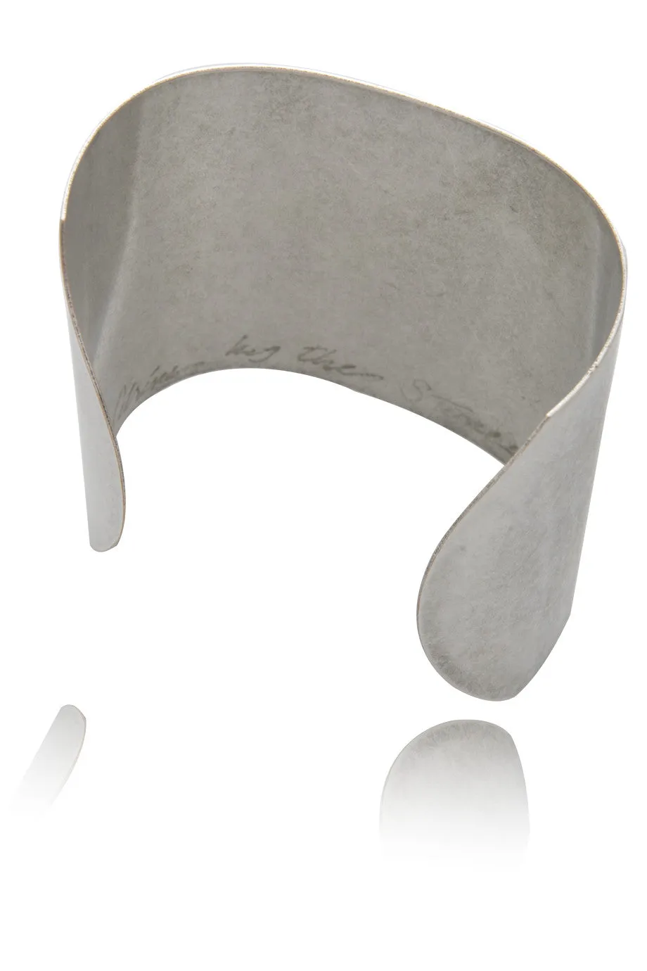 BY THE STONES WONDER WOMAN Silver Oxidized Cuff Bracelet