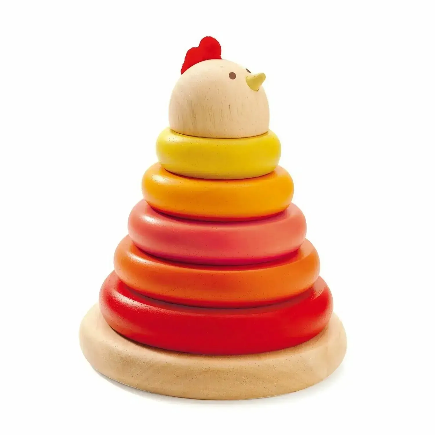 Cachempil Hen Wooden Stack Rings