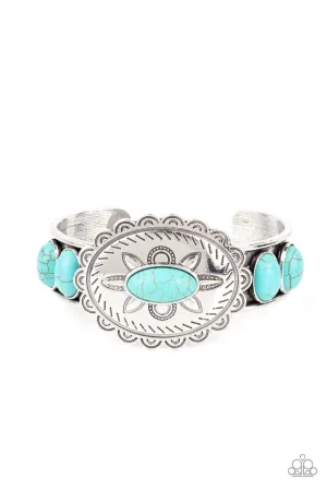 Canyon Heirloom Blue Paparazzi Bracelet