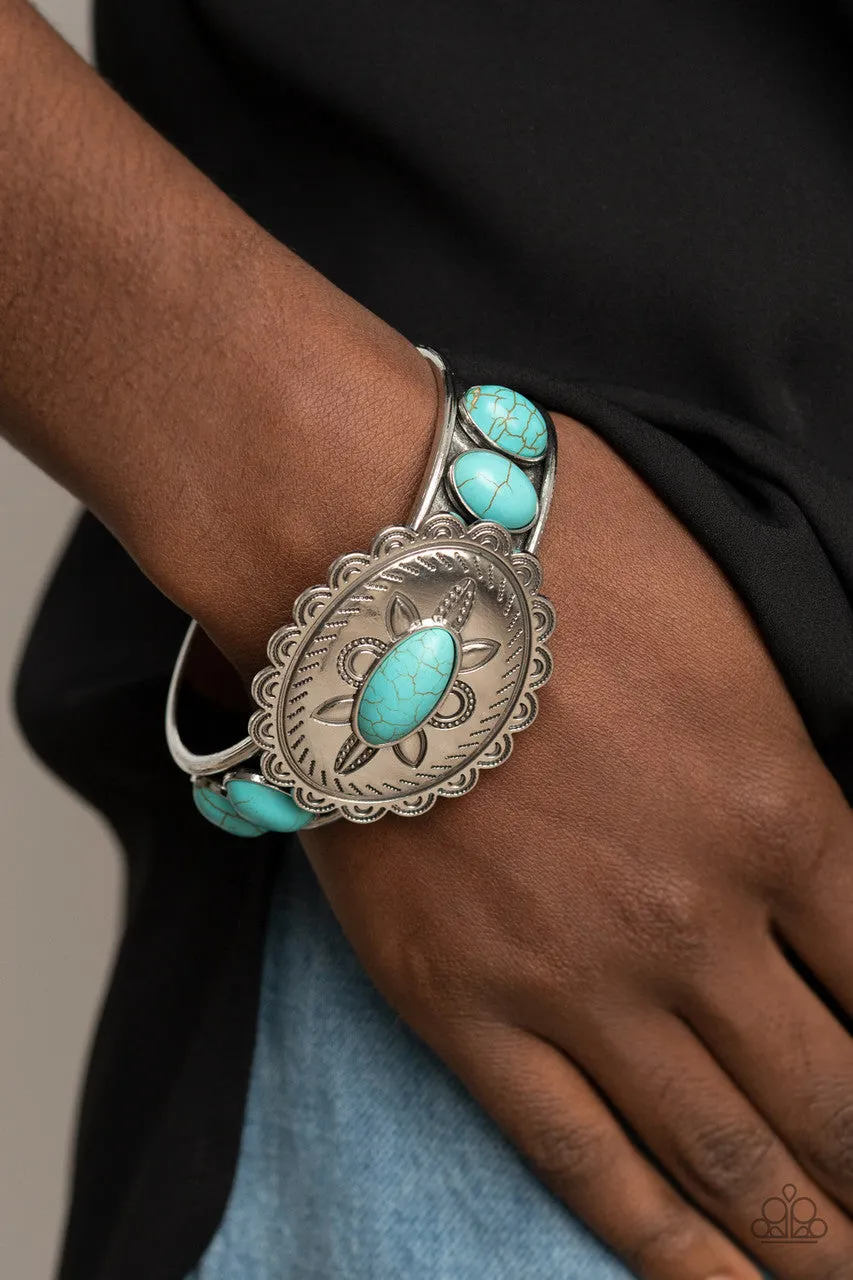 Canyon Heirloom Blue Paparazzi Bracelet