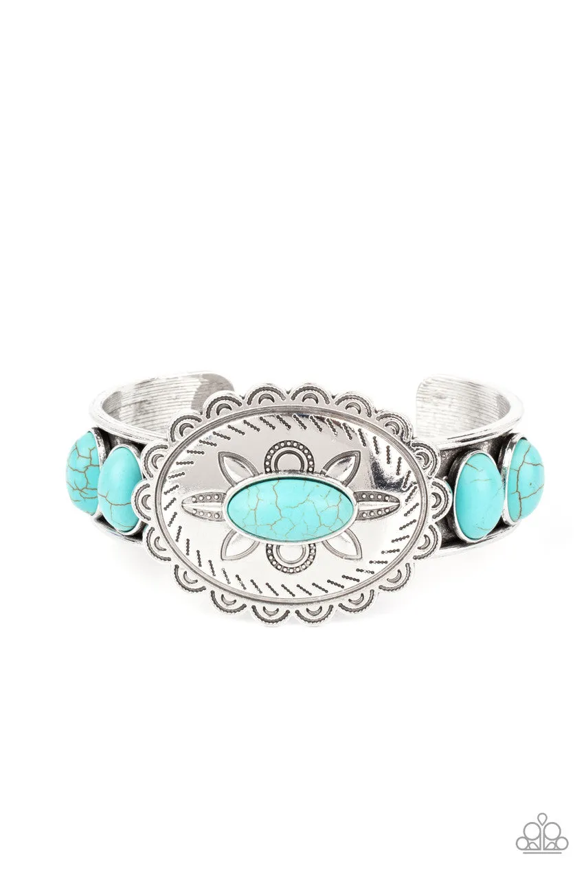 Canyon Heirloom Blue Paparazzi Bracelet