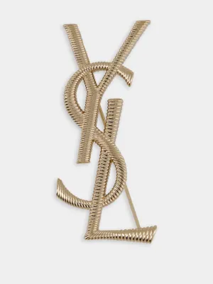 Cassandre Metal Brooch