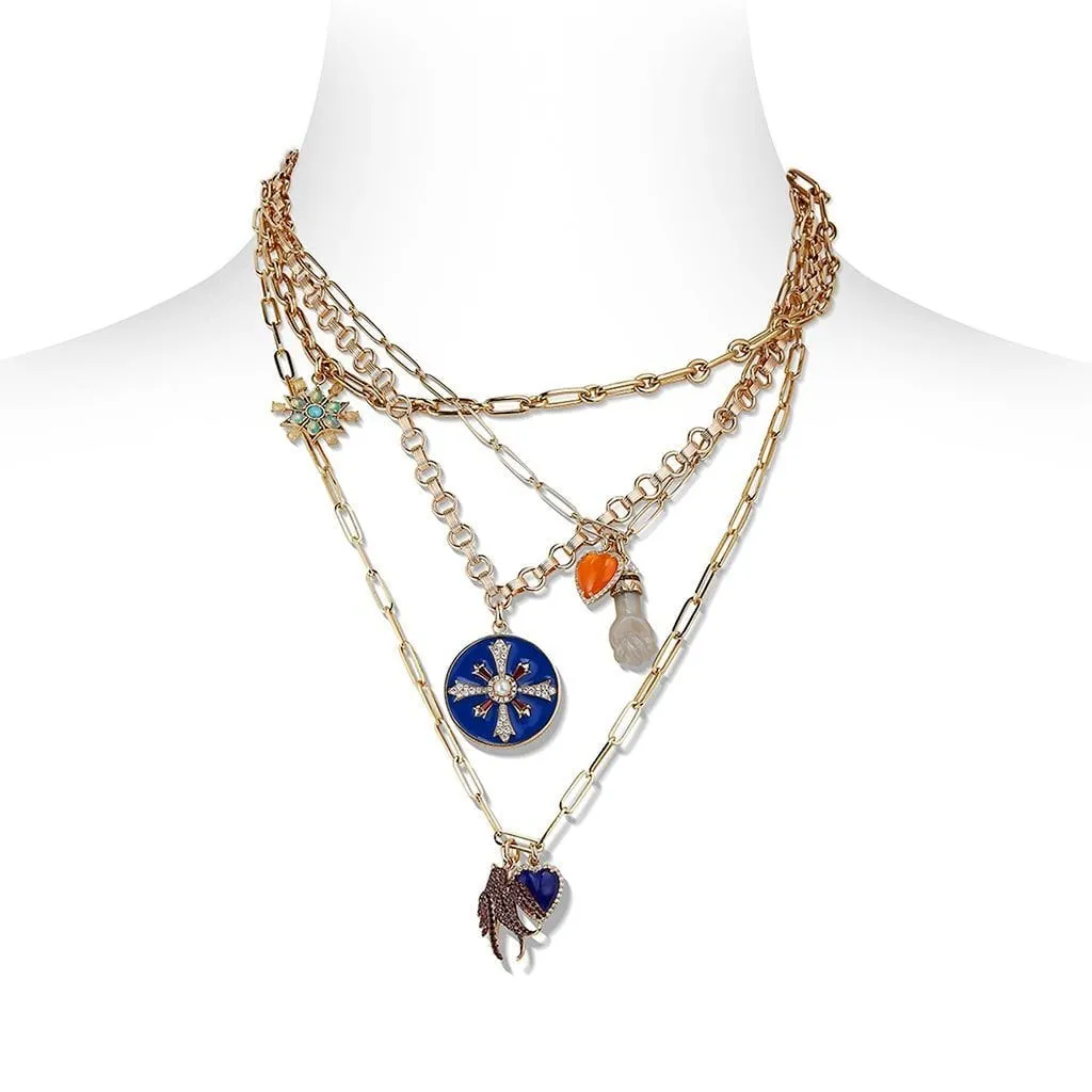 Chain Necklace with opening: 18"