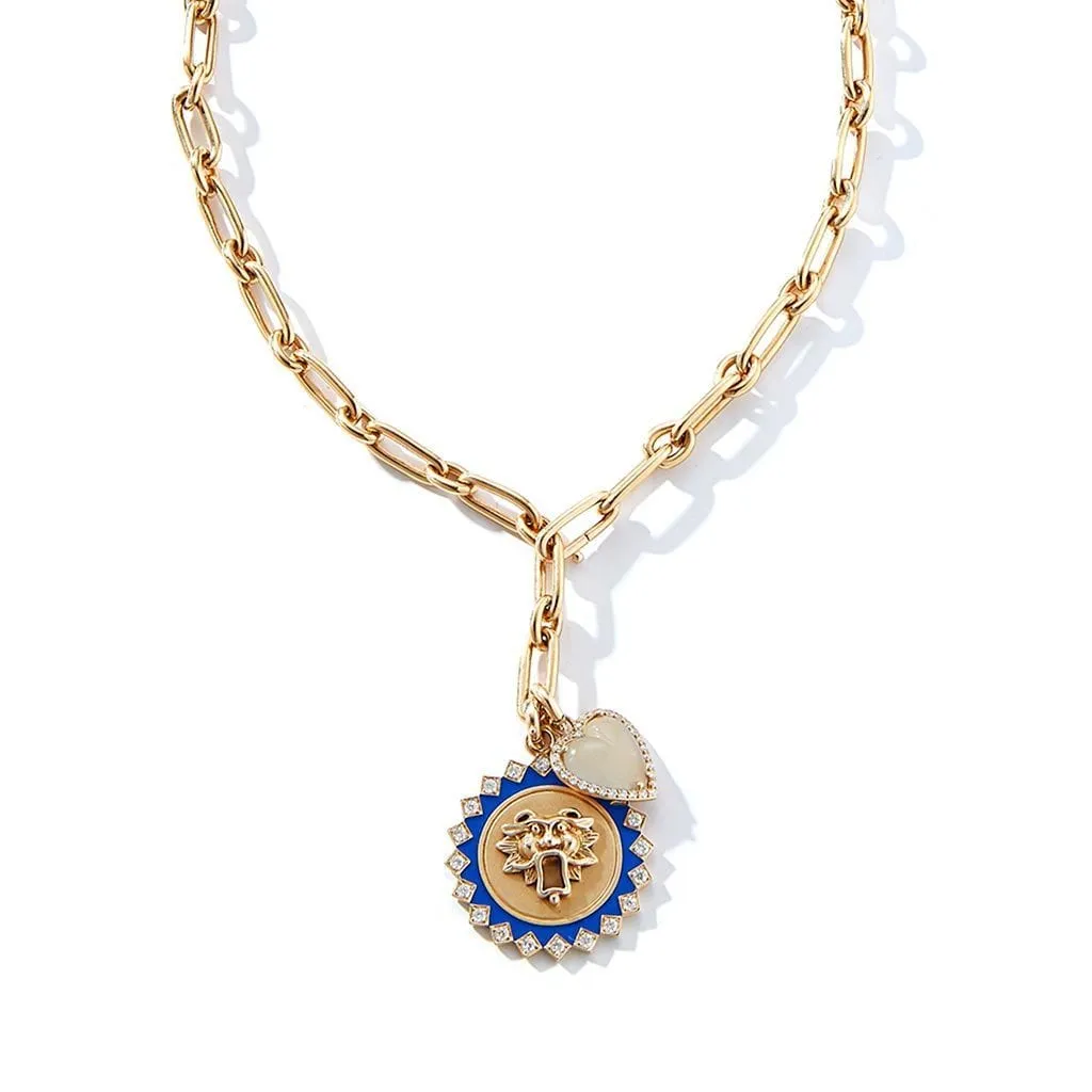 Chain Necklace with opening: 18"