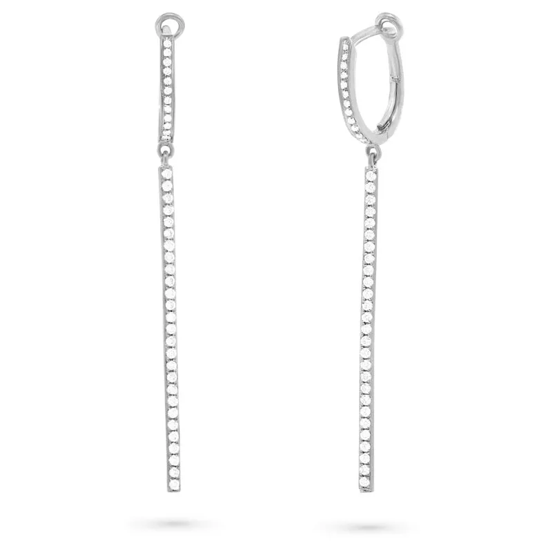 Champagne Diamond Earrings
