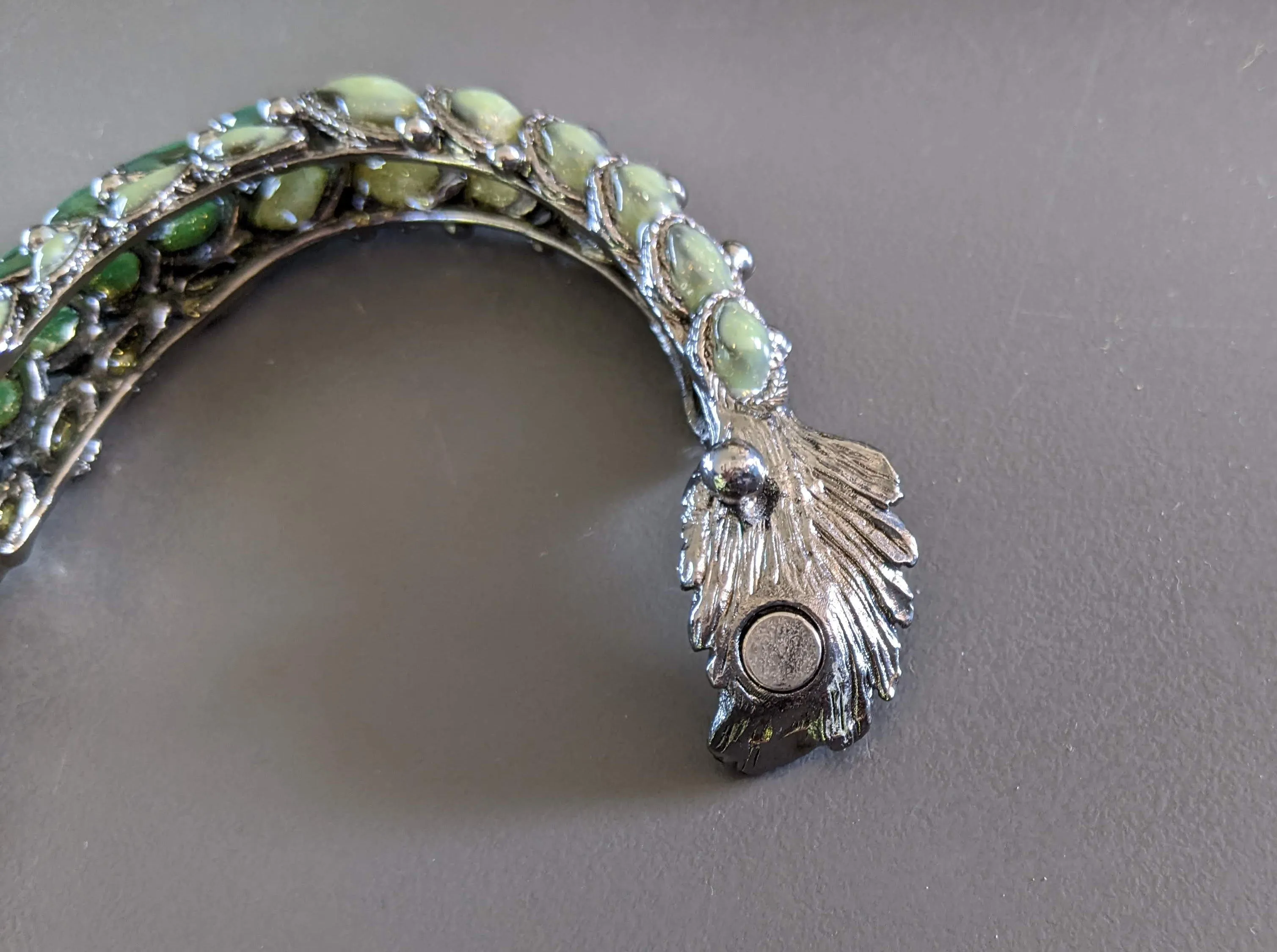 CHANEL DRAGON Collection Metiers d'Art "PARIS- SHANGAI" Pre-fall 2010 Bangle Bracelet, RARE!