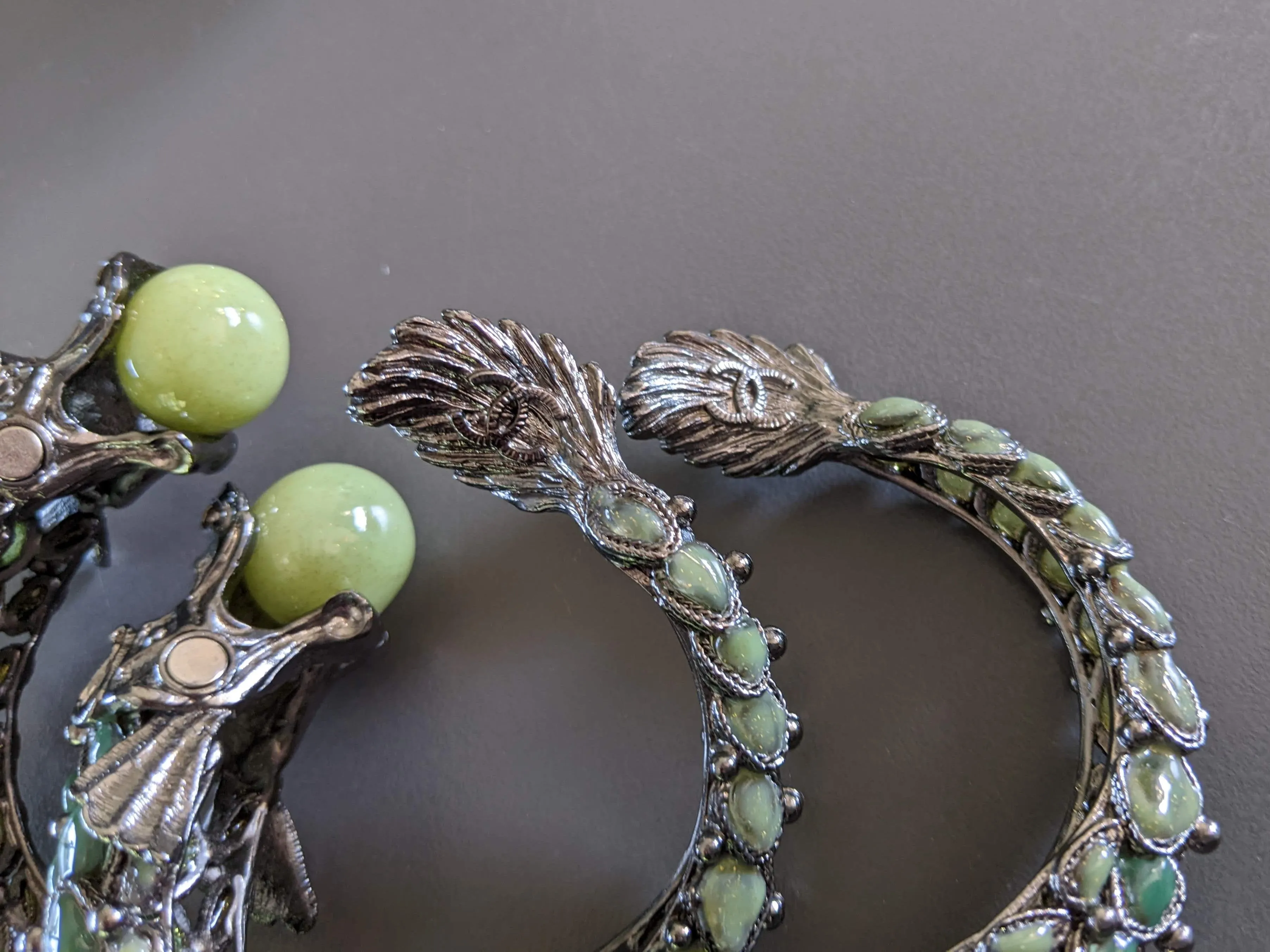 CHANEL DRAGON Collection Metiers d'Art "PARIS- SHANGAI" Pre-fall 2010 Bangle Bracelet, RARE!