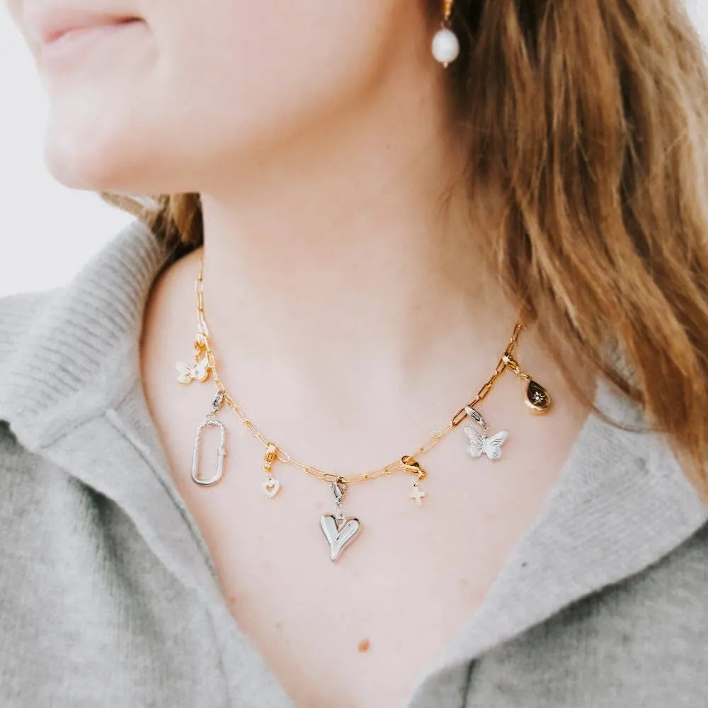 Charm Necklace Chain | Silver | 3 Lengths