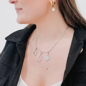Charm Necklace Chain | Silver | 3 Lengths