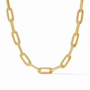 Cheval Paperclip  Link Necklace (Gold)