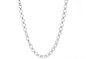 Circle Chain Link Necklace