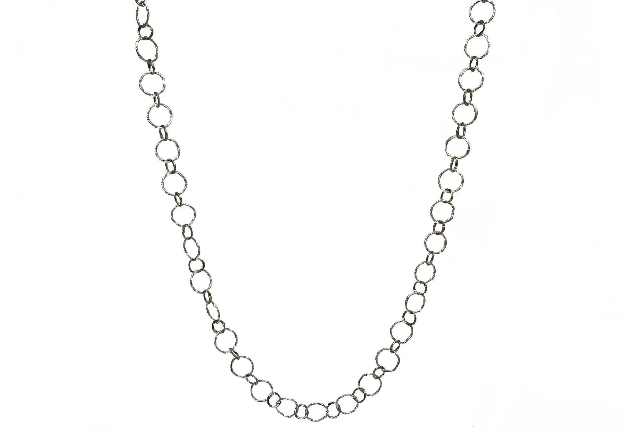 Circle Chain Link Necklace