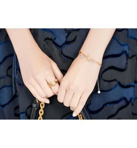Clair D Lune Bracelet • Palladium-Finish Metal and White Crystals