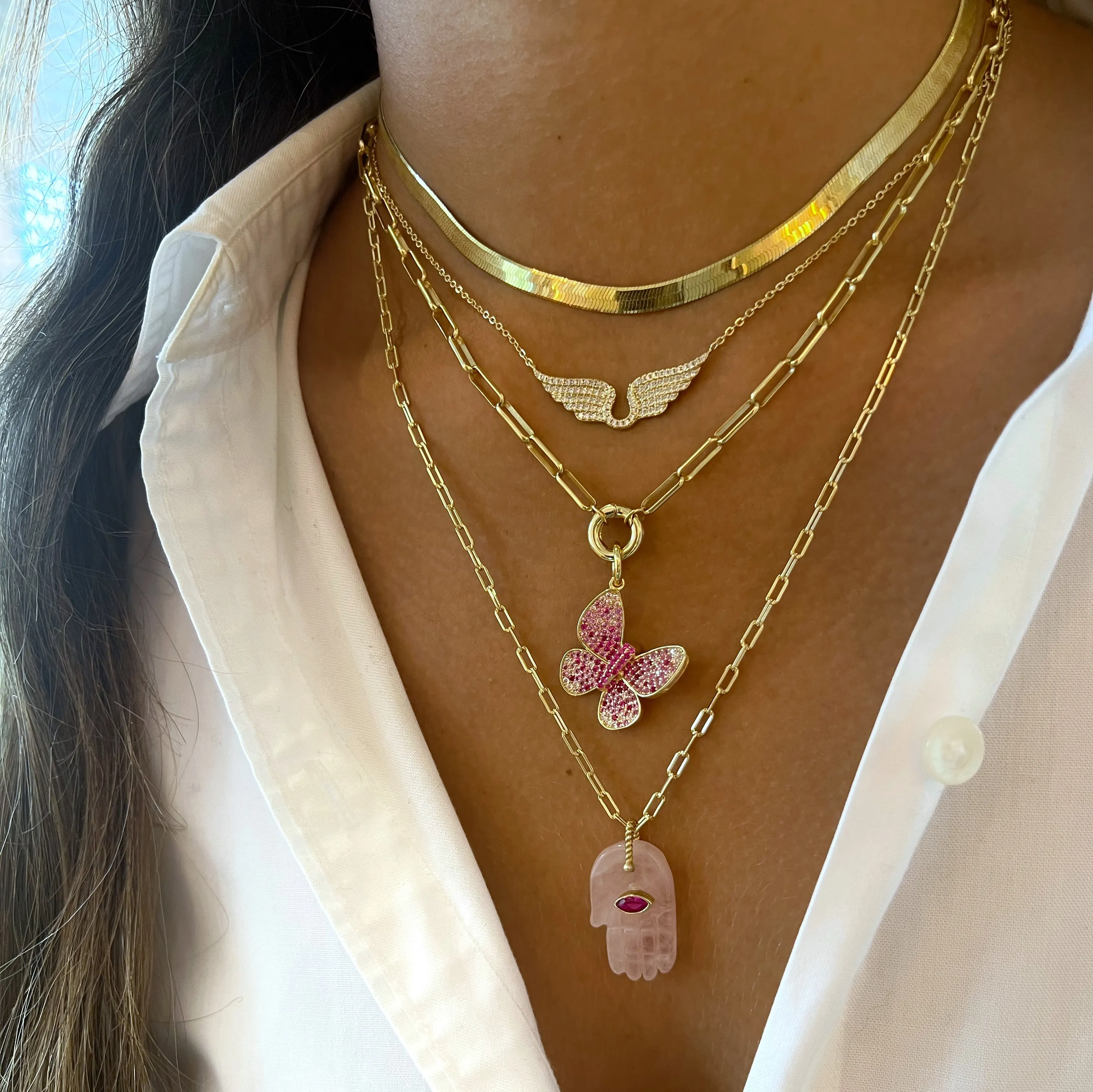 Classic Paperclip Necklace
