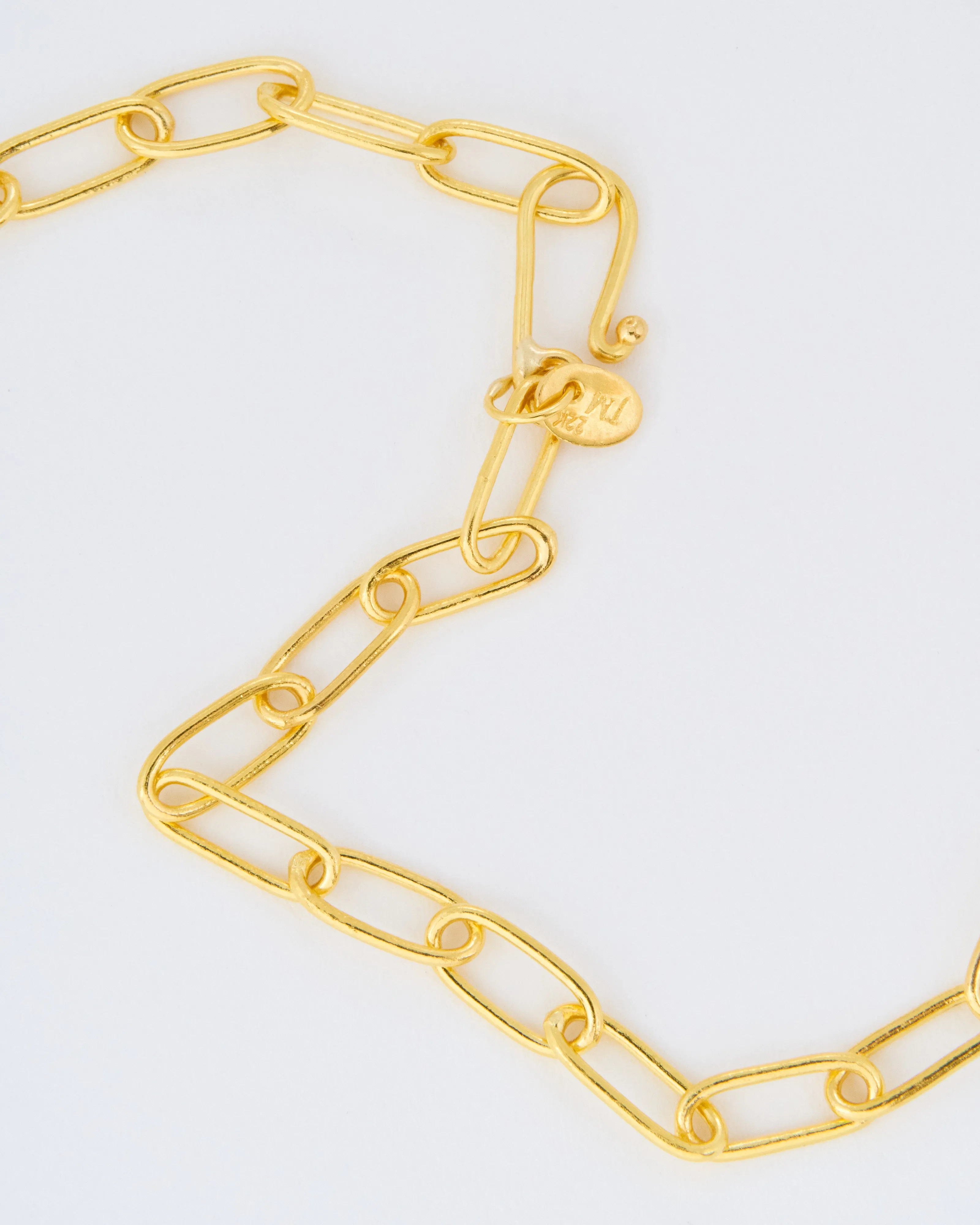 clip link chain necklace