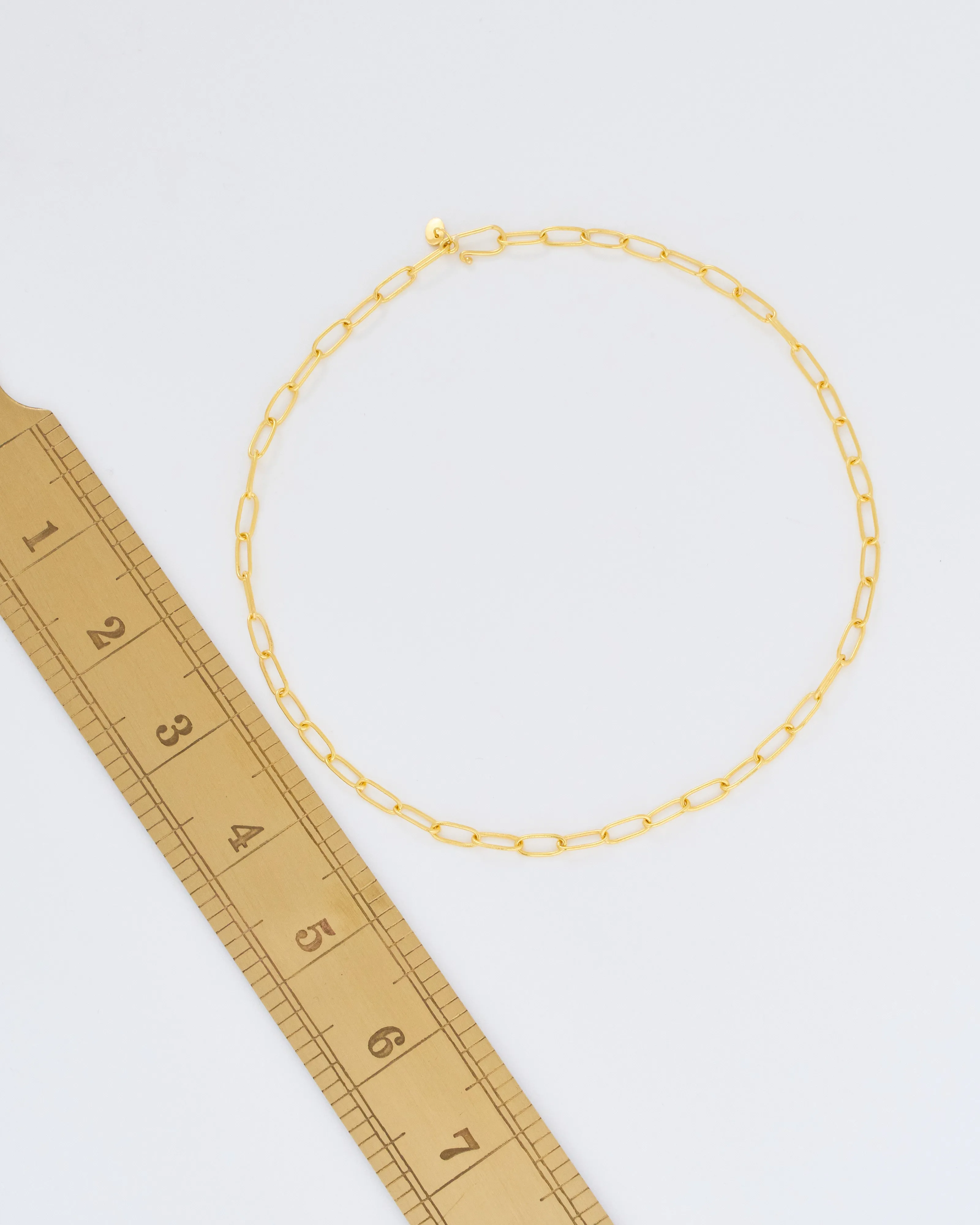 clip link chain necklace