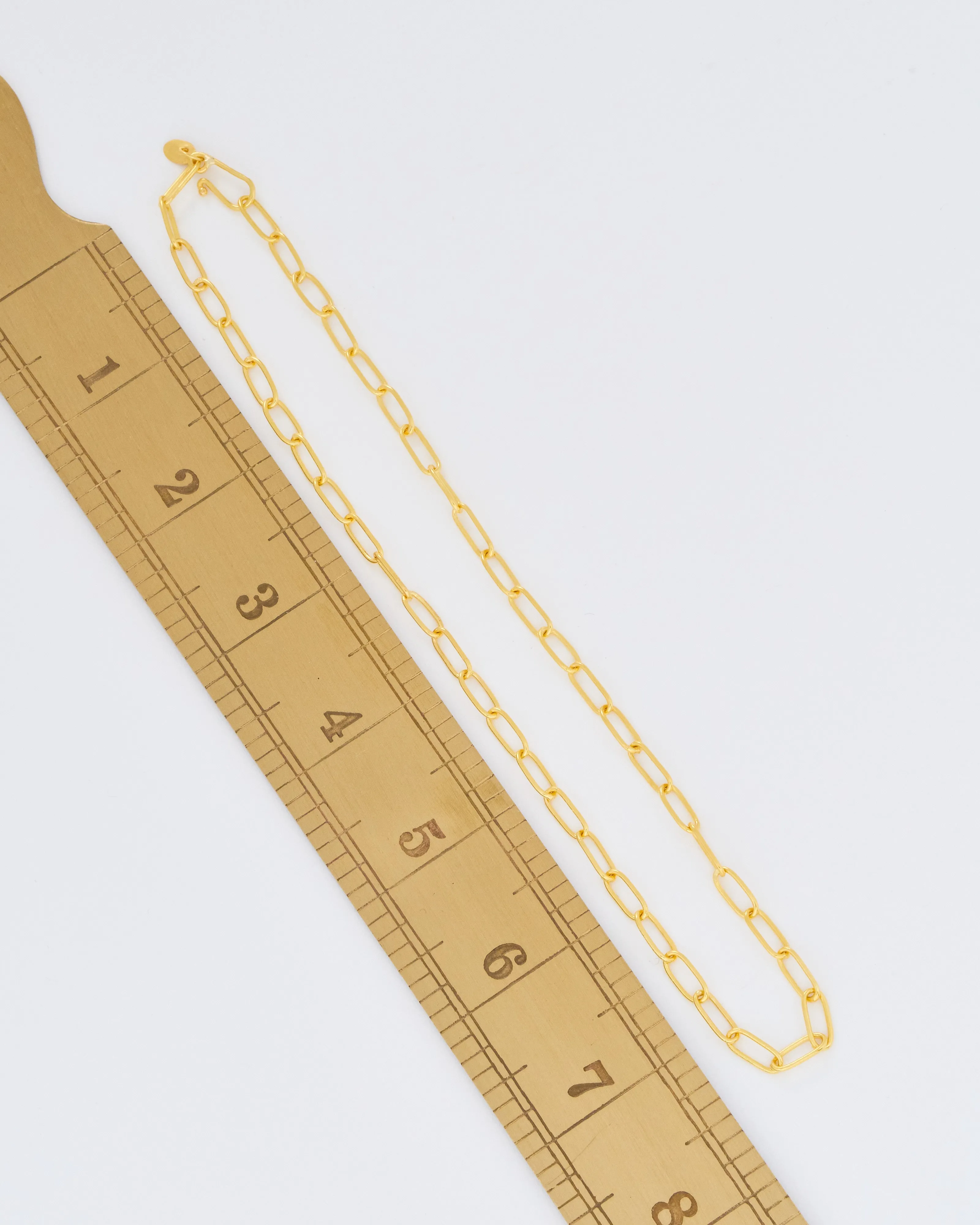 clip link chain necklace