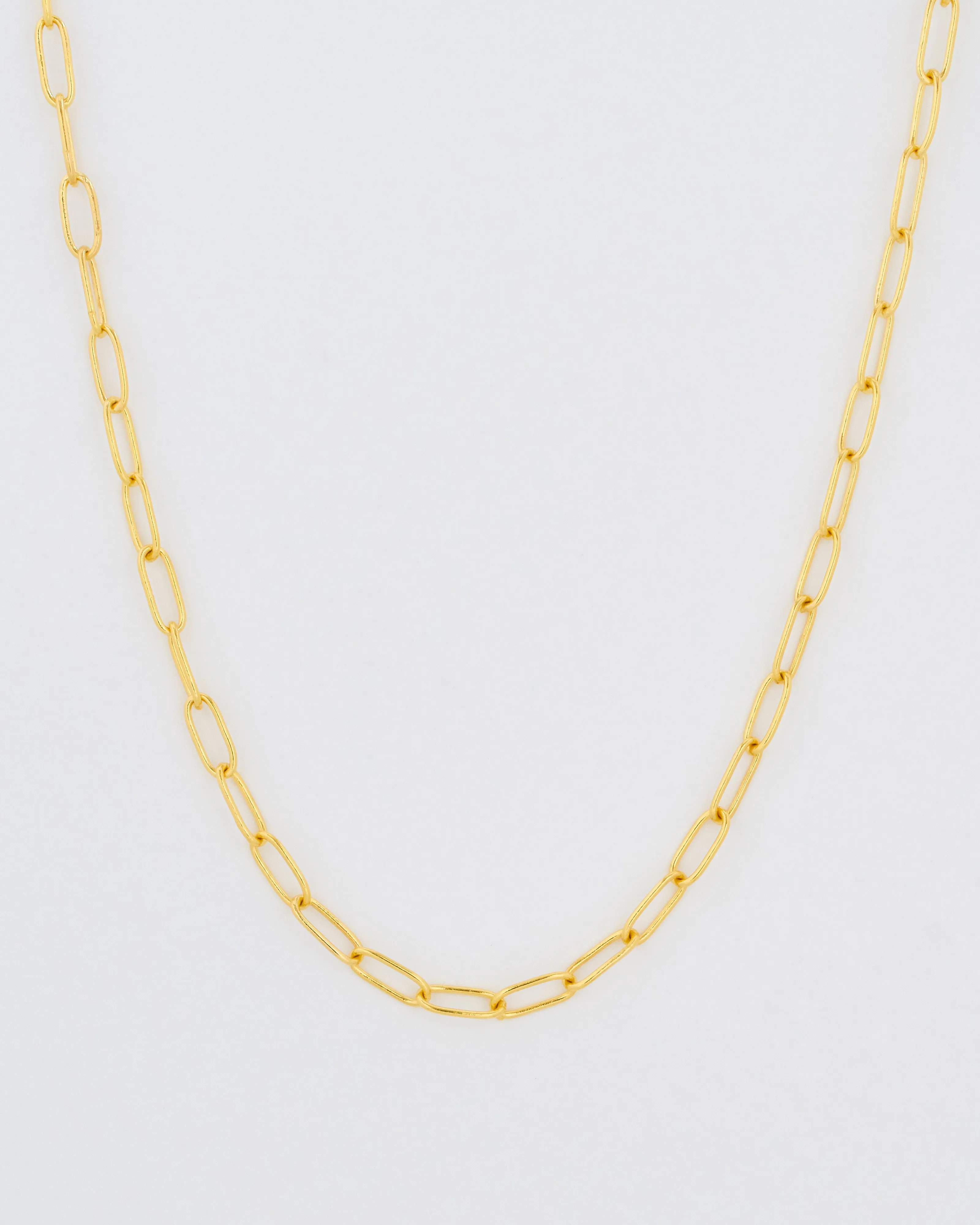clip link chain necklace