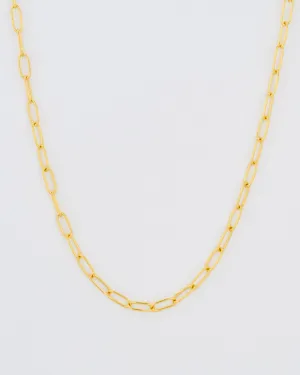 clip link chain necklace