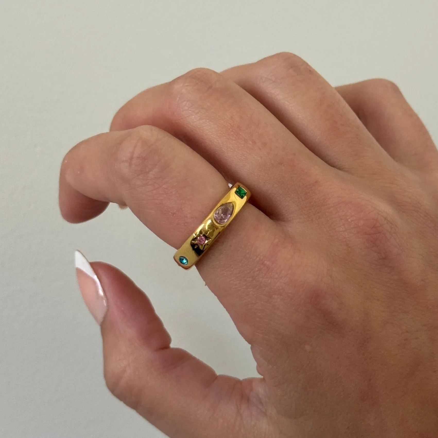 Colorful Stack Ring