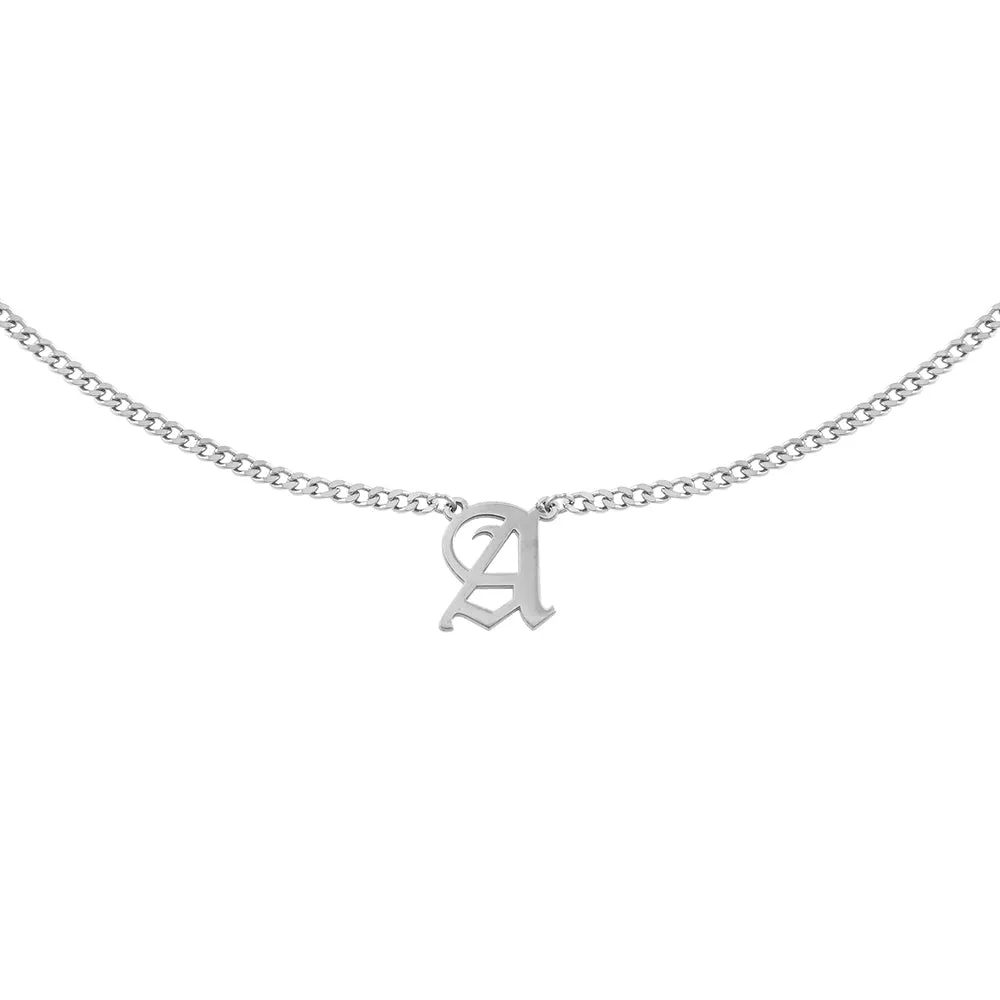Cuban Old English Necklace