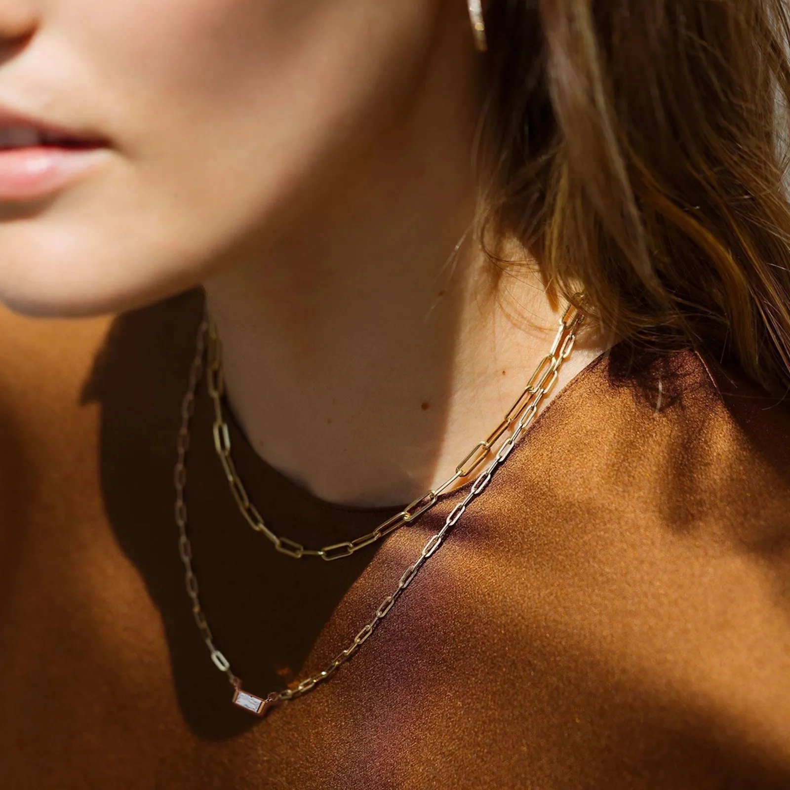 Cubic Zirconia Pendant Necklace