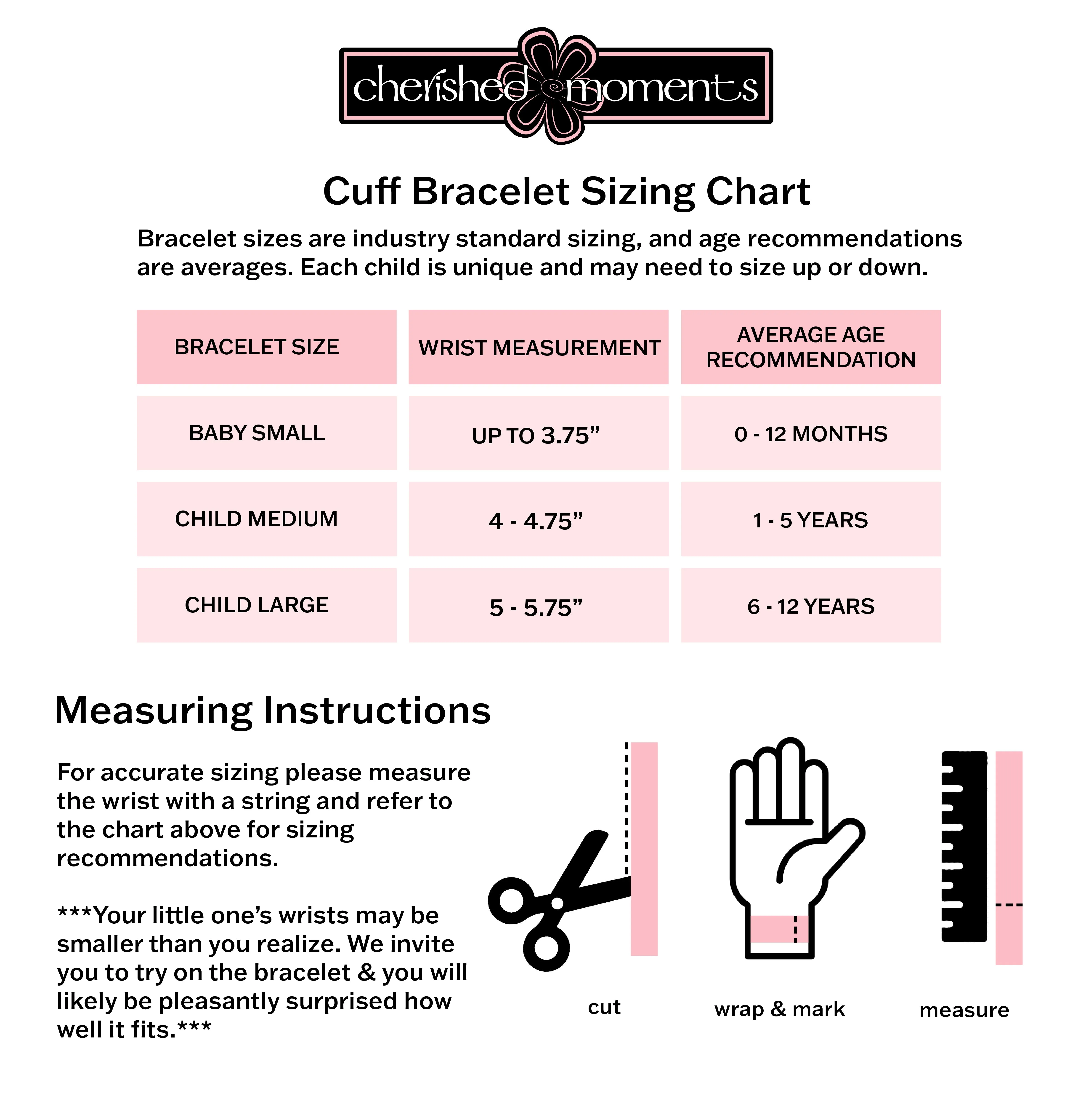 Cuff (Silver) - Sterling Silver Cuff Bracelet for Kids