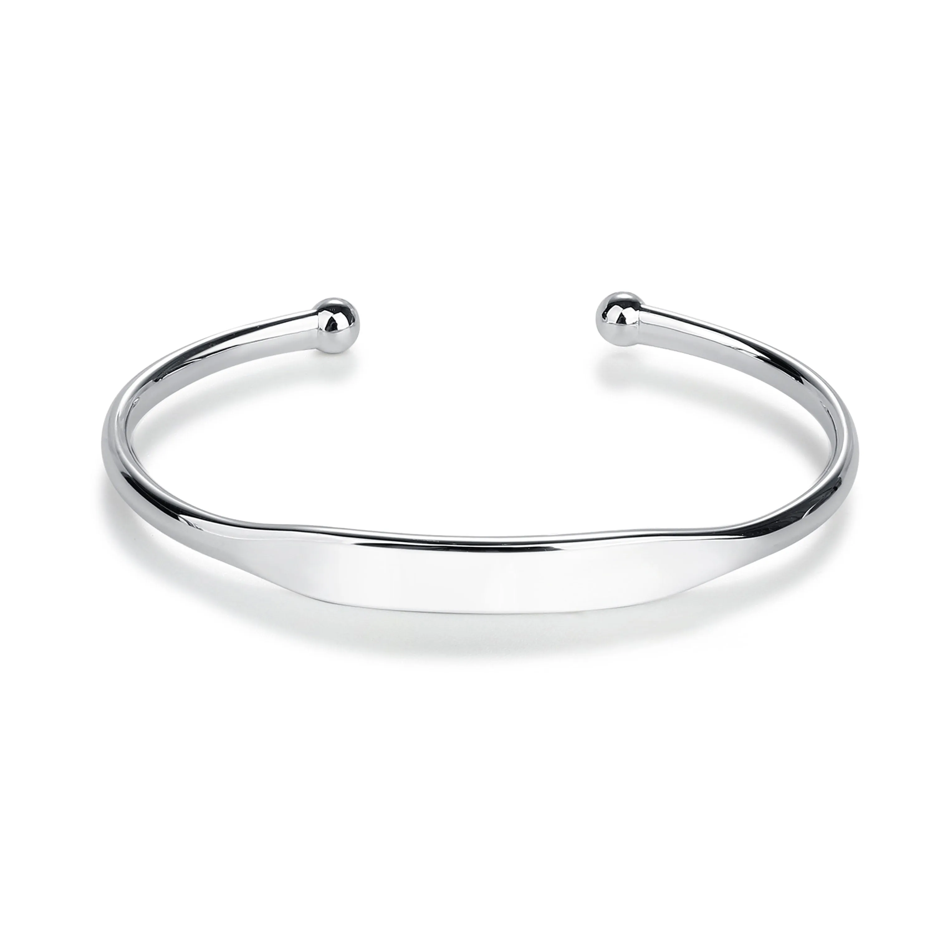 Cuff (Silver) - Sterling Silver Cuff Bracelet for Kids