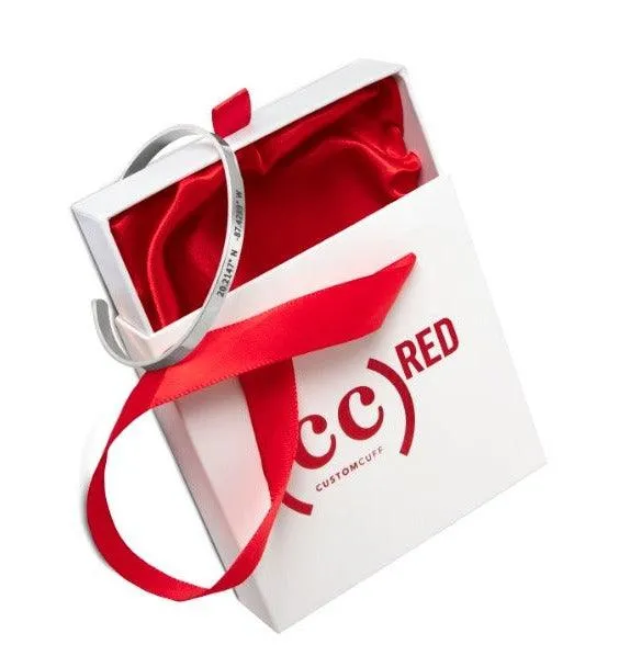 (CUSTOMCUFF)RED Cuff and Bar Necklace Bundle