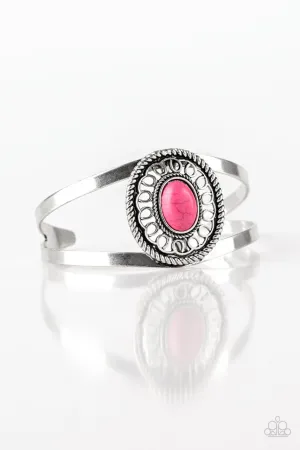 Deep in the TUMBLEWEEDS Pink Paparazzi Bracelet