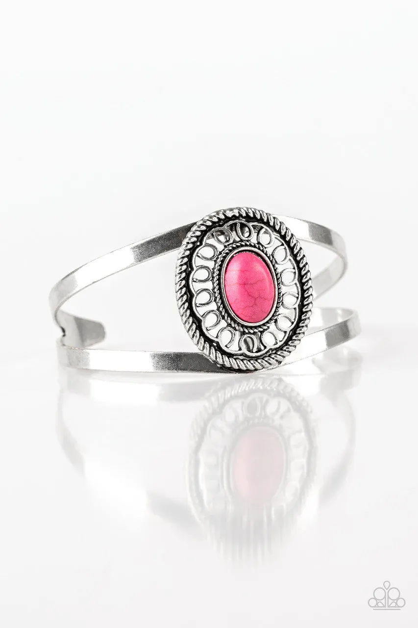 Deep in the TUMBLEWEEDS Pink Paparazzi Bracelet