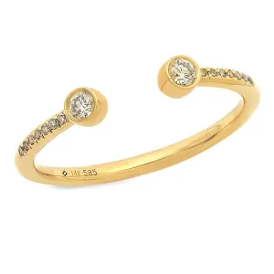 Diamond Bezel Ring