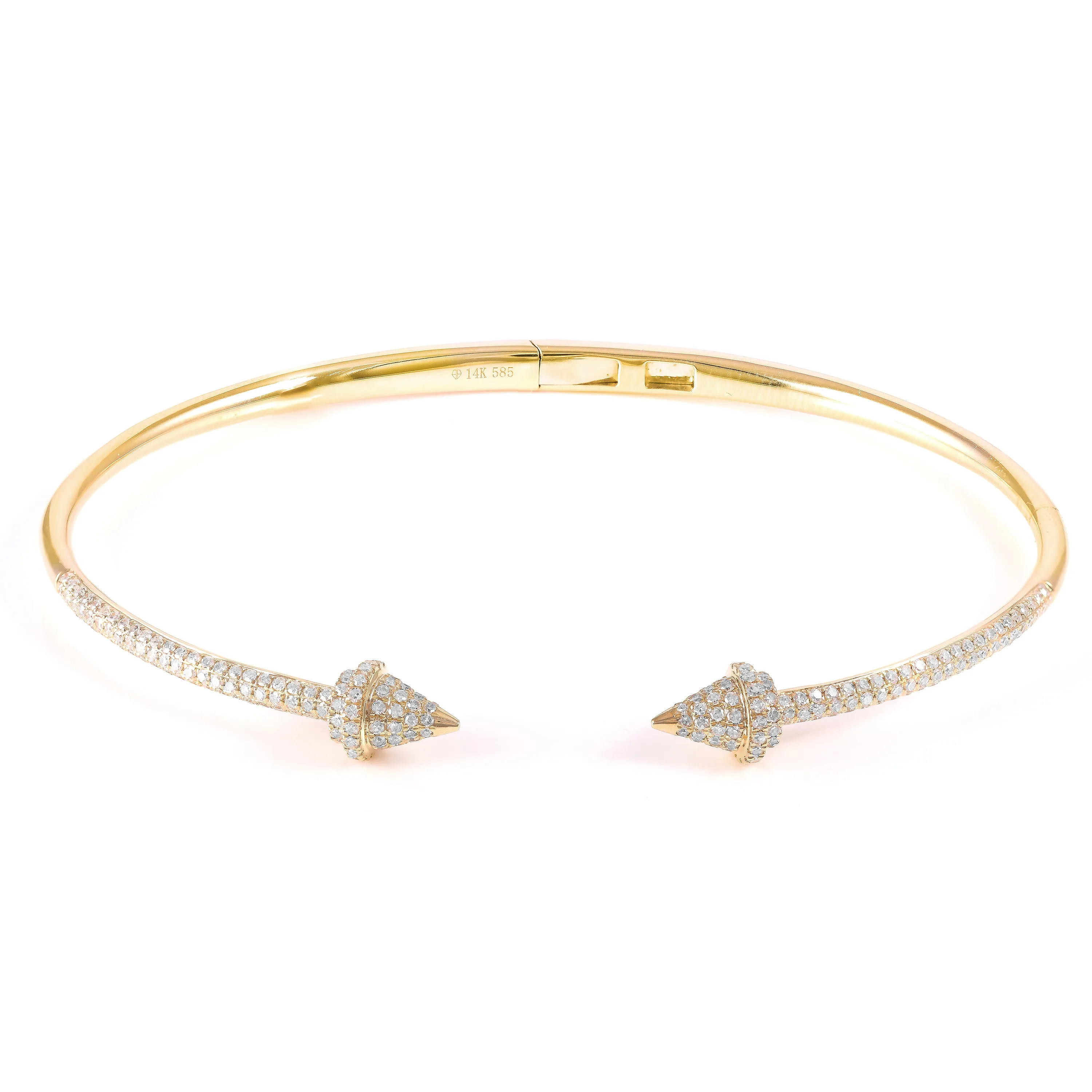 Diamond Spike Cuff