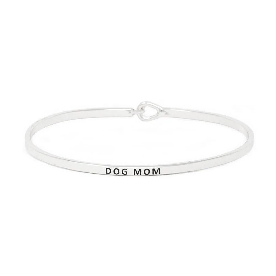 DOG MOM MESSAGE BRACELET
