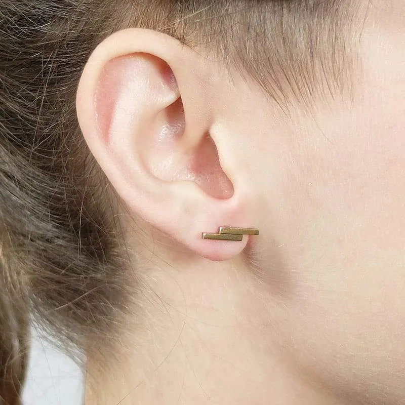 Double Bar Earrings