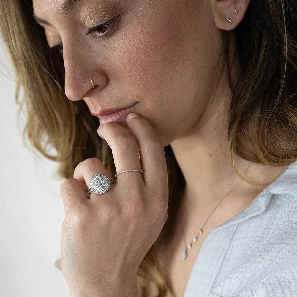 Double Bar Stud Earrings