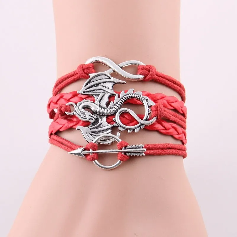 Dragon Sun Wolf Bracelet
