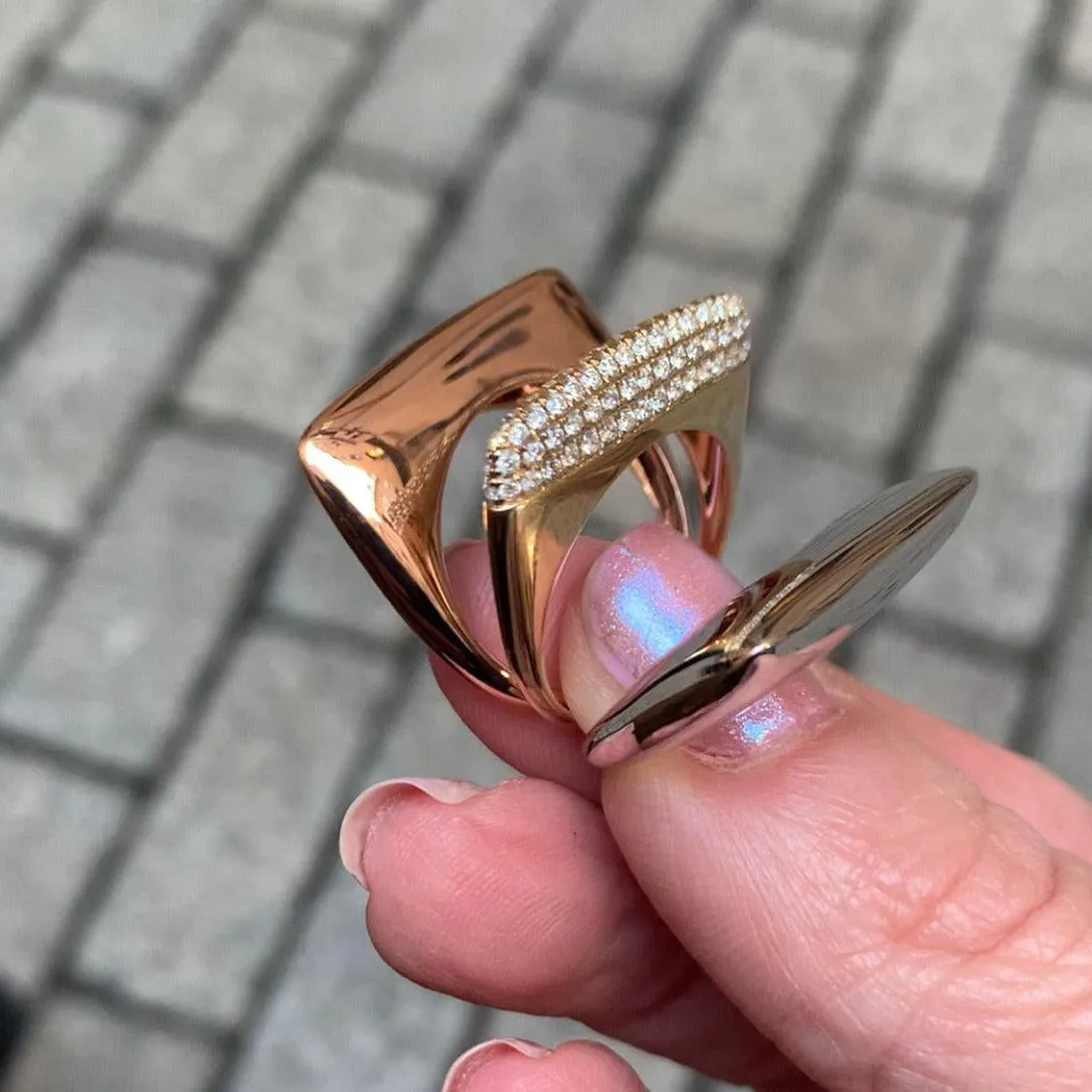 Eden Diamond Stack Ring