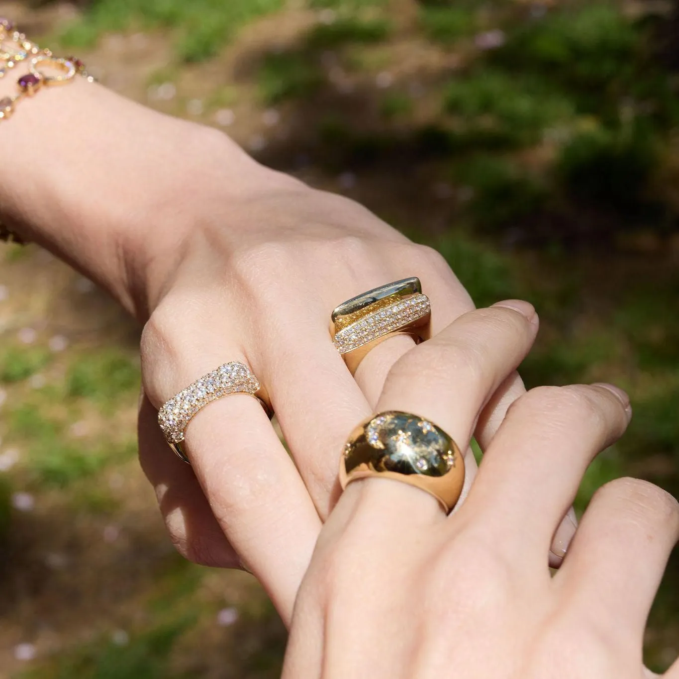 Eden Diamond Stack Ring