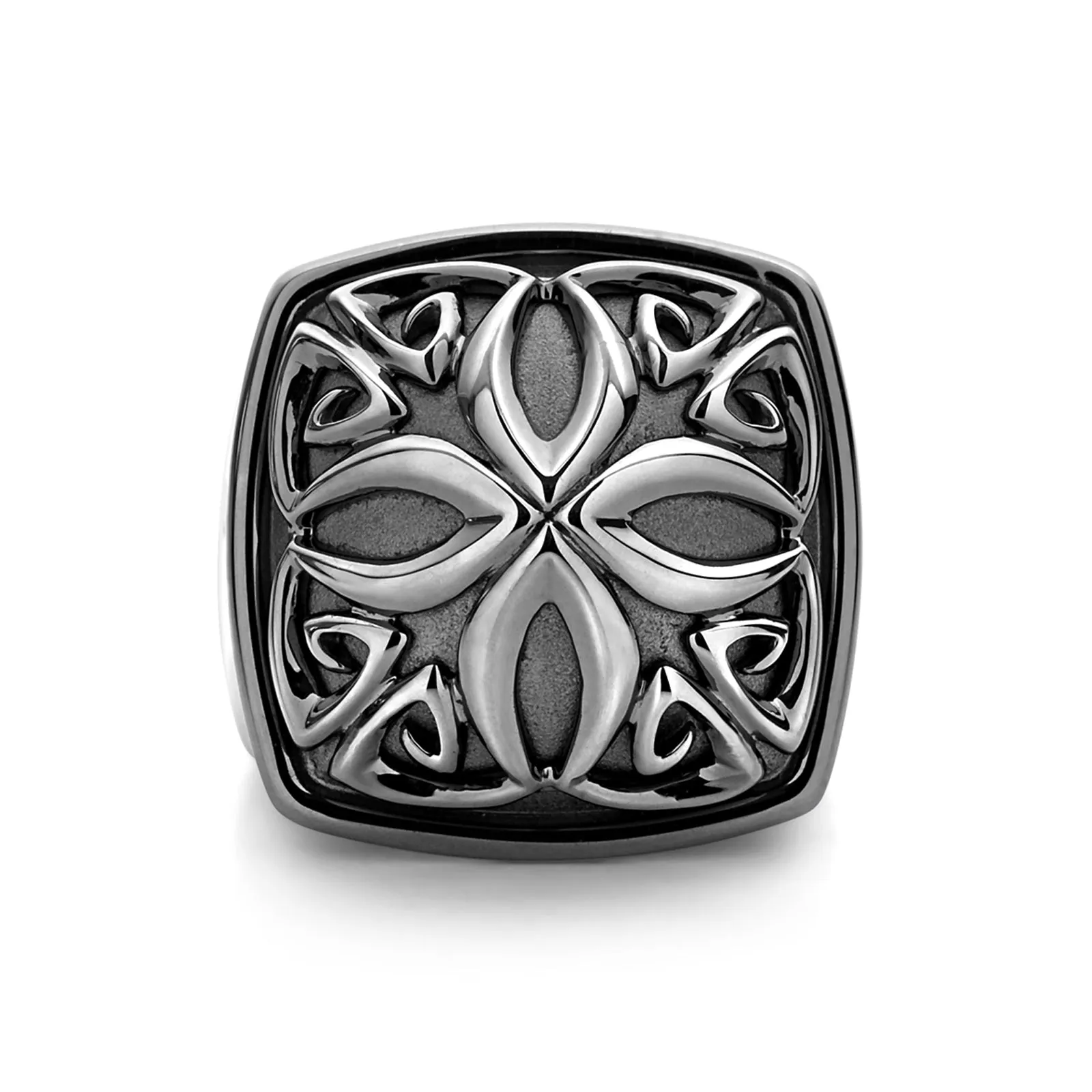 Empress Ring Large - Black Ruthenium Vermeil