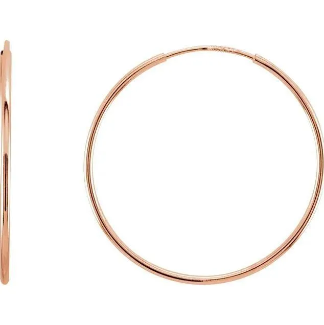 Endless Hoop Earrings