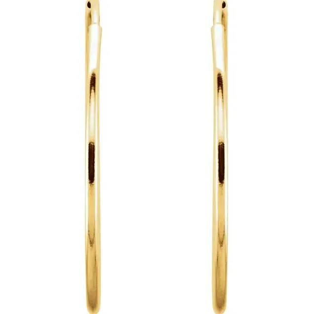 Endless Hoop Earrings