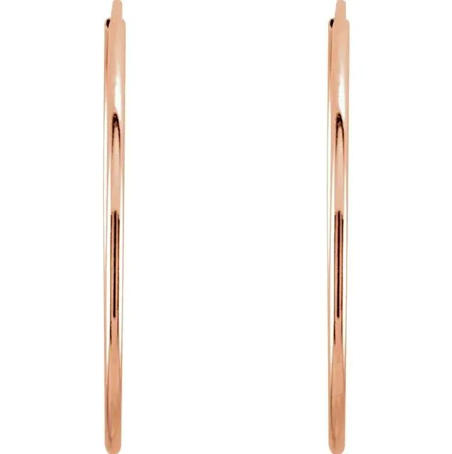 Endless Hoop Earrings