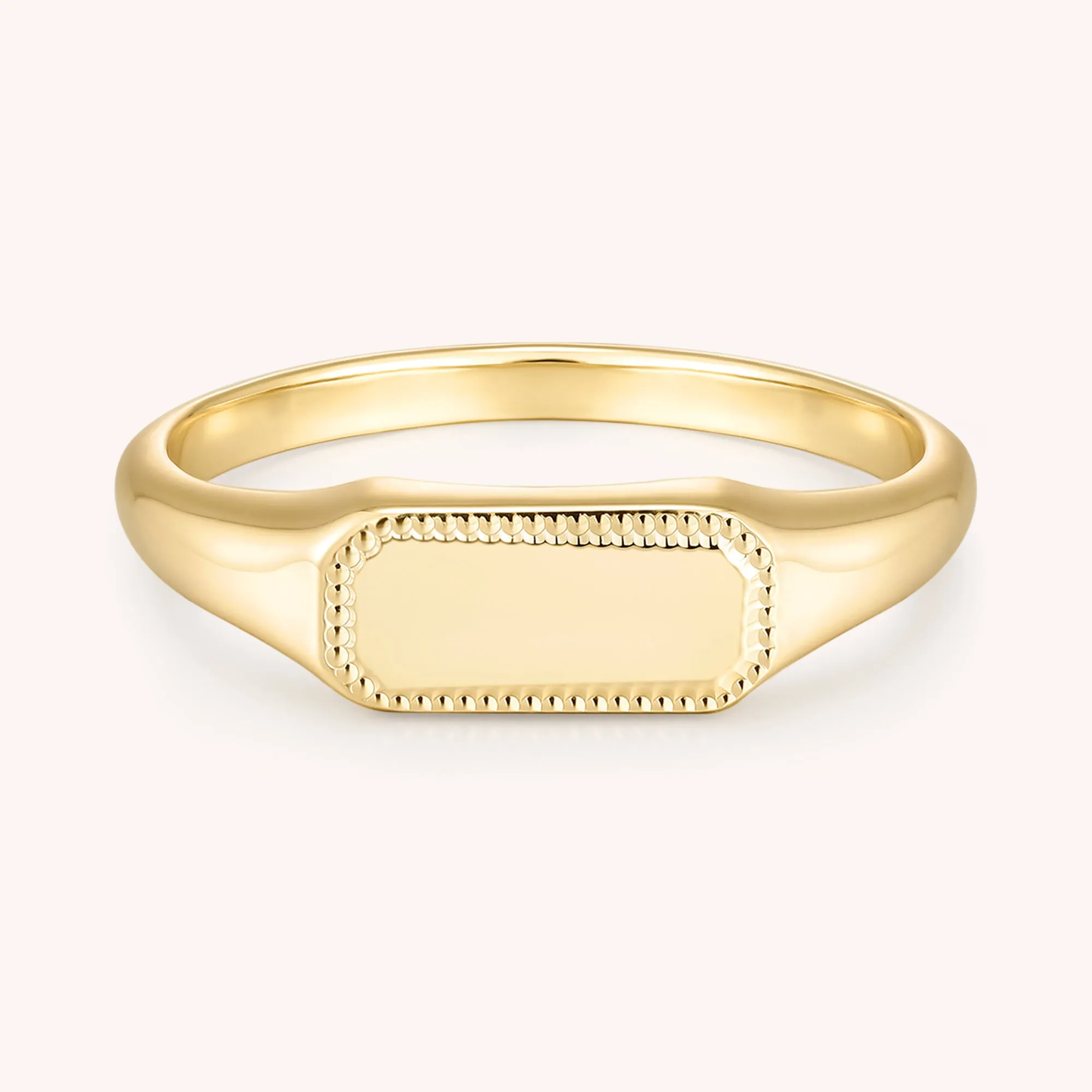 Engravable Signet Ring