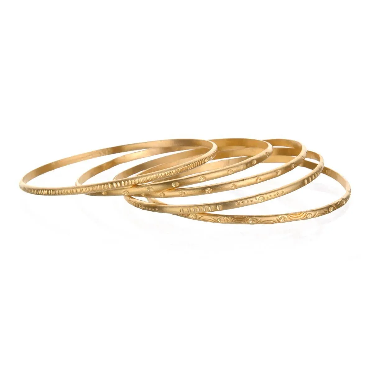 Engraved Skinny Bangle